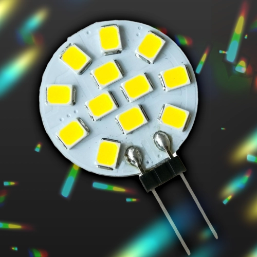 $ ŻARÓWKA G4 LED SMD NW 2W 12V 200lm 3Y DISK FF